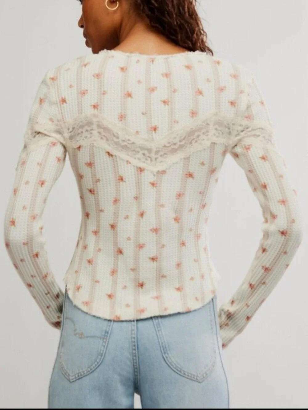NWT Free People Let's Party Printed Cardigan.  Medium
